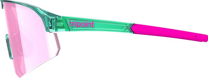 Actual product image Tripoint Lake Victoria X-Small (Shiny Transparent Turquoise, Pink Multi, Brown)