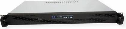 Actual product image Intertech IPC 1HU-K-125L 48,26cm 19inch 1RU IPC enclosure w. 1x 8,9cm 3,5inch int. o 2x 6,35cm 2,5inch i...