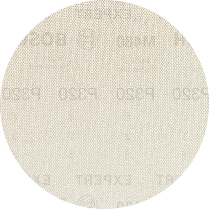Actual product image Bosch Professional Zubehör EXPERT M480 Sanding net for random orbital sander, 150 mm, G 320, 5 pieces (P320)