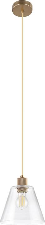 Actual product image EGLO Pendant lamp COPLEY 1x E27 Gold (E27, 0 lm)
