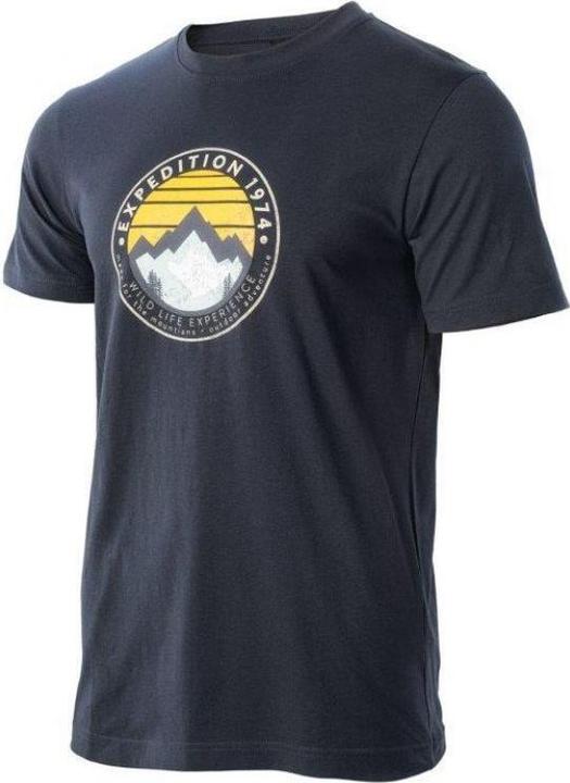 Hi-Tec Zergo Men's T-Shirt, Navy Blue S. M (M)