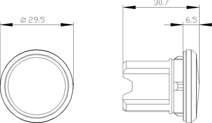 Produktbild Siemens Sealing plug, silver