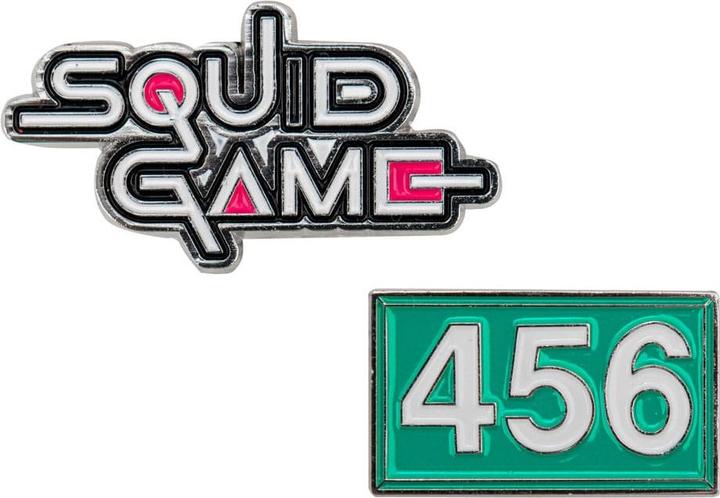 Cinereplicas Squid Game pin badges 2-pack Squid Game & Player 456