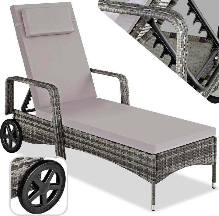 Image du produit tectake Sonnenliege (200 cm)