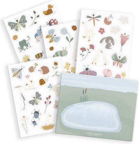 Actual product image Little Dutch Window stickers Flowers & Butterflies