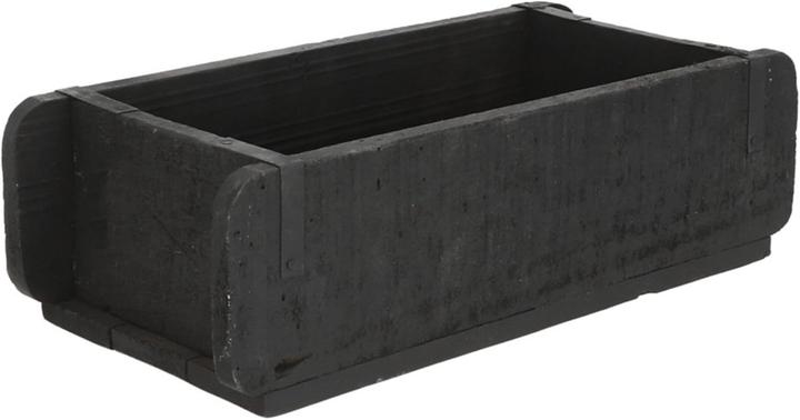 Immagine prodotto Novaliv Holzkiste Vintage Schwarz 30 x 15 x 10 cm Alte Ziegelform Holz EIN KAMMER Allzweckkiste aus (30 x 15 x 10 cm)