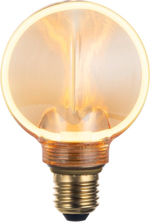 Enovalite LED-Filament-Lampe, Circle Amber, E27, 4W, 200lm, 1800K (E27, 4 W, 200 lm, 1 x)