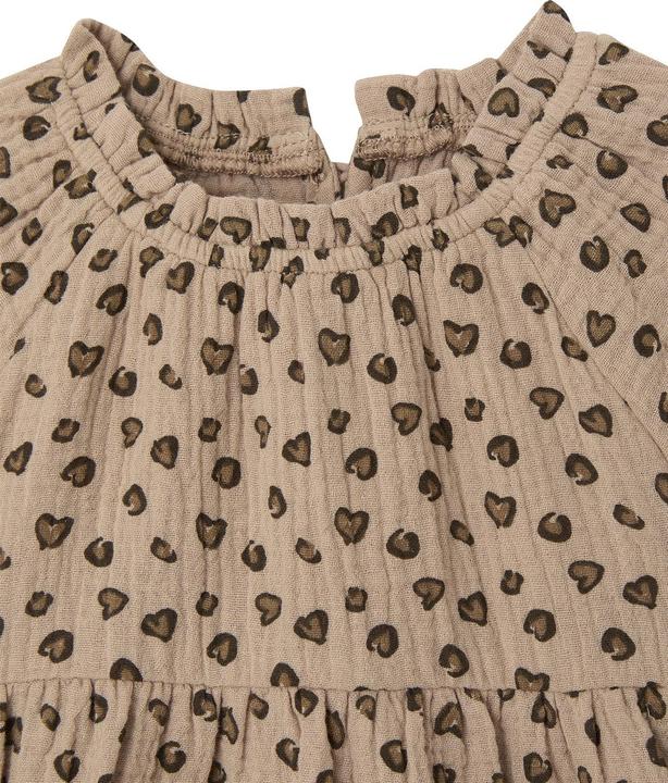 Produktbild Vertbaudet Mädchen Baby Volantkleid aus Baumwollmusselin (92)