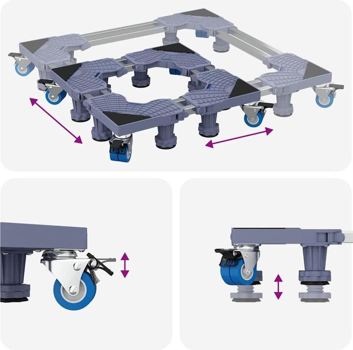 vidaXL Washing machine base frame