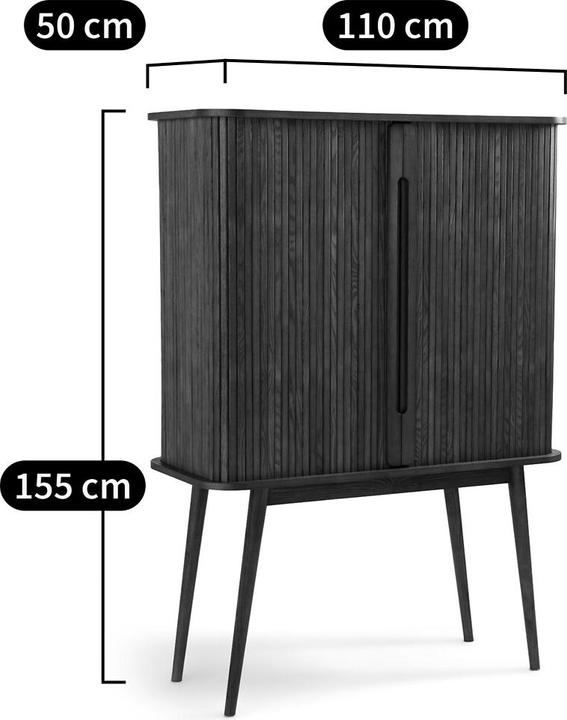 Image du produit La Redoute Interieurs Wapong (110 x 50 x 155 cm)