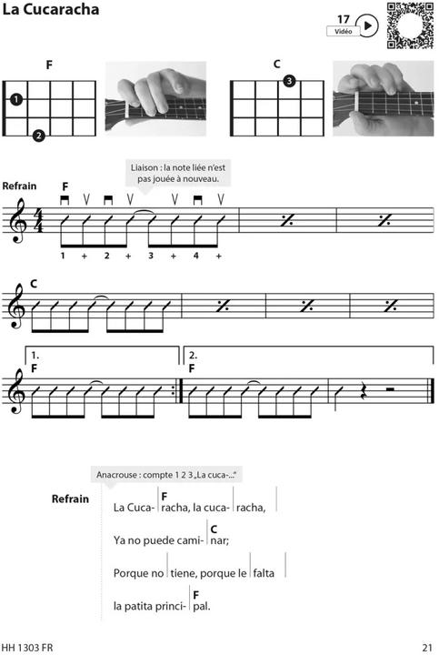 Actual product image Ukulélé - Apprendre rapidement et facilement (French, Cascha, 2016)