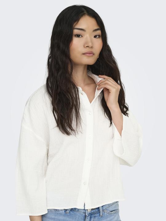 Produktbild JdY Normal geschnitten Hemdkragen Weite Ärmel Hemd Hemd (M)