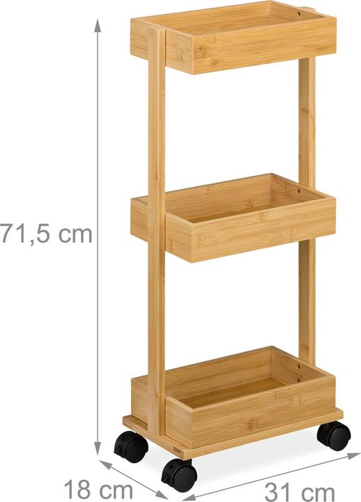 Actual product image Relaxdays Trolley