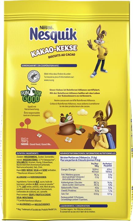 Image du produit Nesquik Biscuits au cacao (300 g)