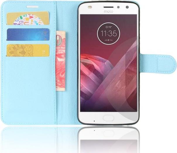 Immagine prodotto MU Classic Copertina in pelle con texture litchi (Motorola Moto Z2 Play)