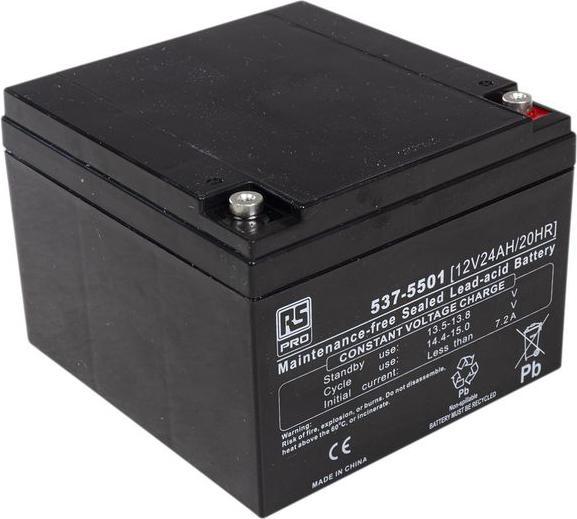 Produktbild RS PRO RS Sealed lead-acid battery,12V 24Ah (12 V, 24000 mAh)