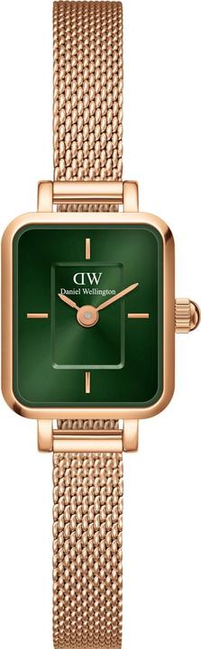 Produktbild Daniel Wellington Quadro Mini Melrose Emerald Rose Gold (Analoguhr, 154 mm)