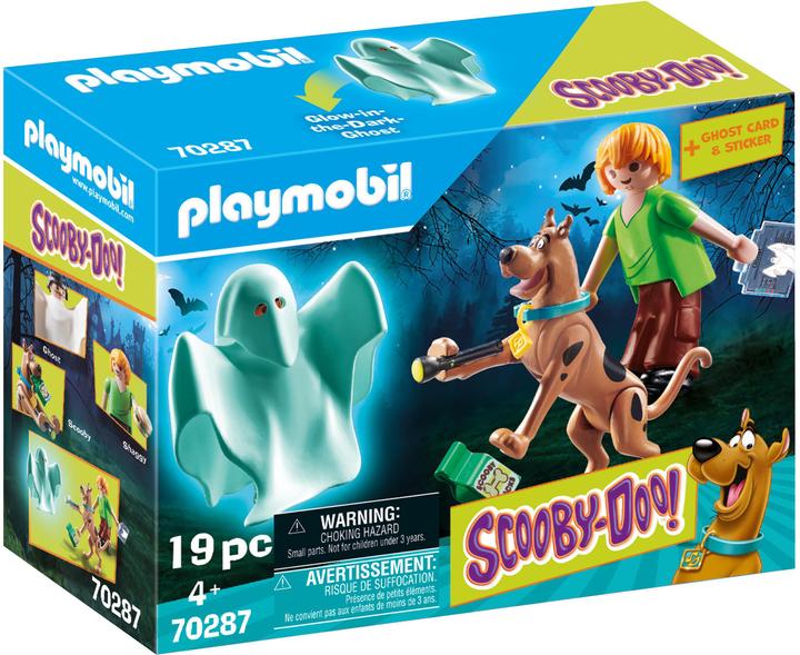 Image du produit Playmobil Scooby et Shaggy avec un fantôme (70287, Playmobil Scooby-Doo)