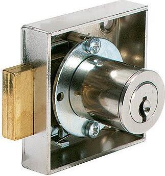 Actual product image Kaba Screw-on deadbolt locks type 1074 without key