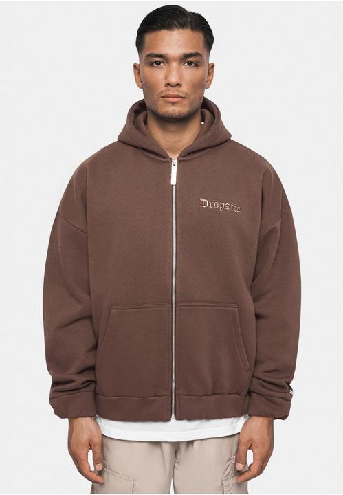 Image du produit Dropsize Sweat à capuche zippé super lourd surdimensionné - 124693 (S)