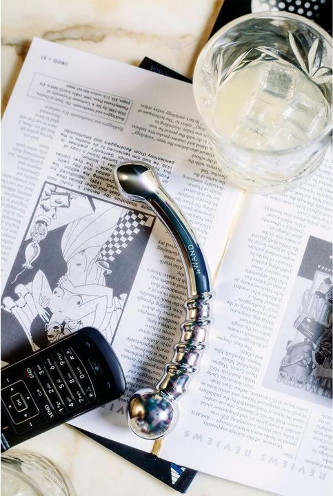 Image du produit Le Wand Gode en acier inoxydable en forme d'arc