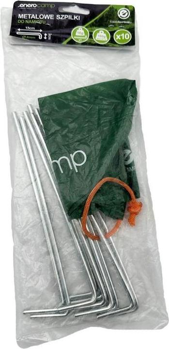Actual product image Redcliffs ŚLEDZIE SZPILKI DO NAMIOTU 18CM (15+3cm) KPL.10SZT METAL