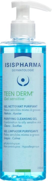 Immagine prodotto Isispharma Teen Derm Gel Sensibile Gel (Gel detergente, 250 ml)