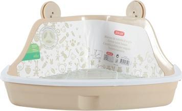 Productafbeelding Zolux Klein hoektoilet 320x250x150 mm beige
