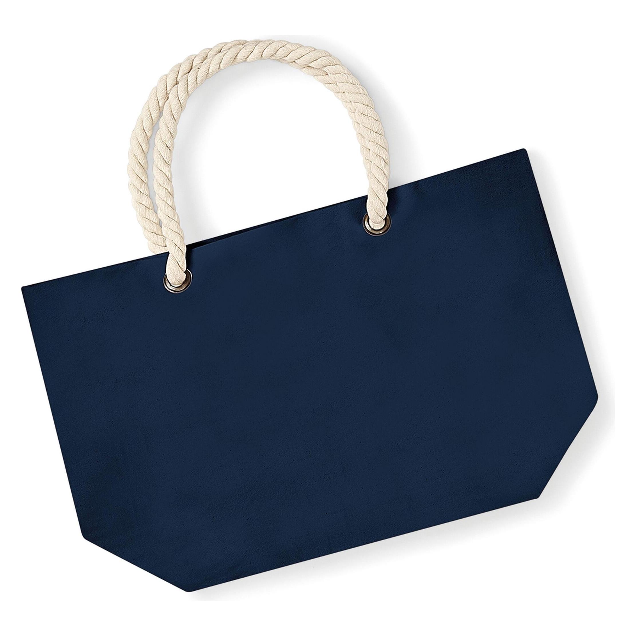 Westford Mill, Unisex, Tasche, Nautical Beach Bag, Blau, Mehrfarbig, (22 l)