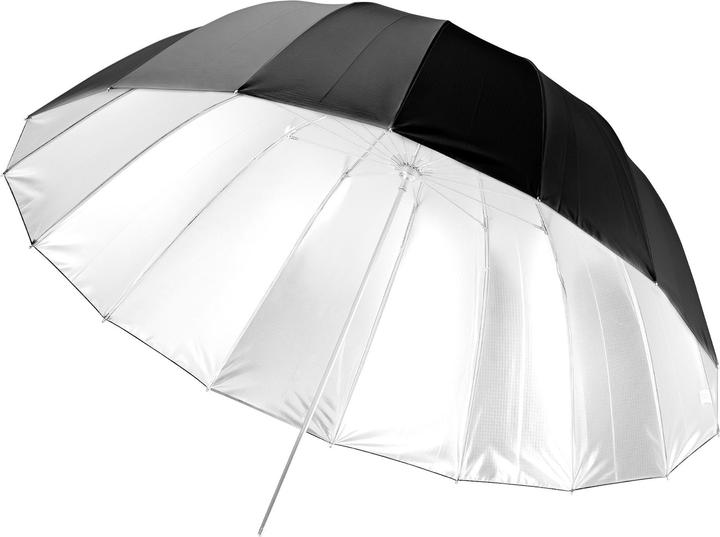 Produktbild Walimex pro Parabol Reflexschirm schwarz/weiss Ø129cm Lichtformer Fotoschirm (129 cm)
