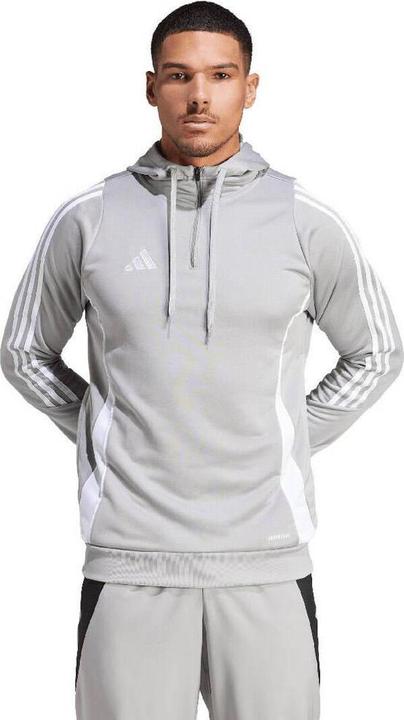 Produktbild Adidas Tiro 24 Kapuzenpullover mit kurzem Reissverschluss Training (S)