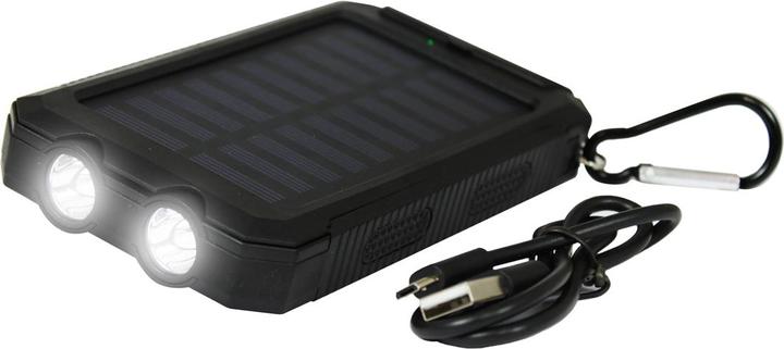 Produktbild Lakuda Outdoor-Powerbank mit Solarpanel, 10.000 mAh