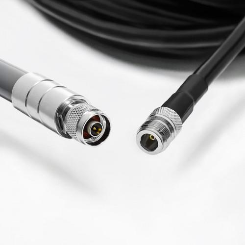 Produktbild Qoltec 57027 coaxial cable LMR400 N-type RP-SMA Black (Antennenkabel)
