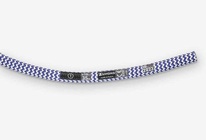 Produktbild Simond Corde d'escalade 10 mm x 35 m - Klimb Gym Bleu (35 m)