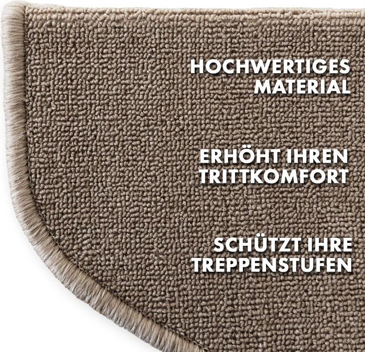 Produktbild Karat Stufenmatte London 15er-Set Halbrund (65 x 23.50 cm)