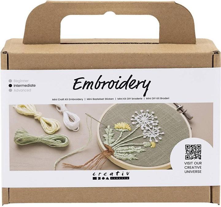 Creativ Company Mini kit créatif de broderie