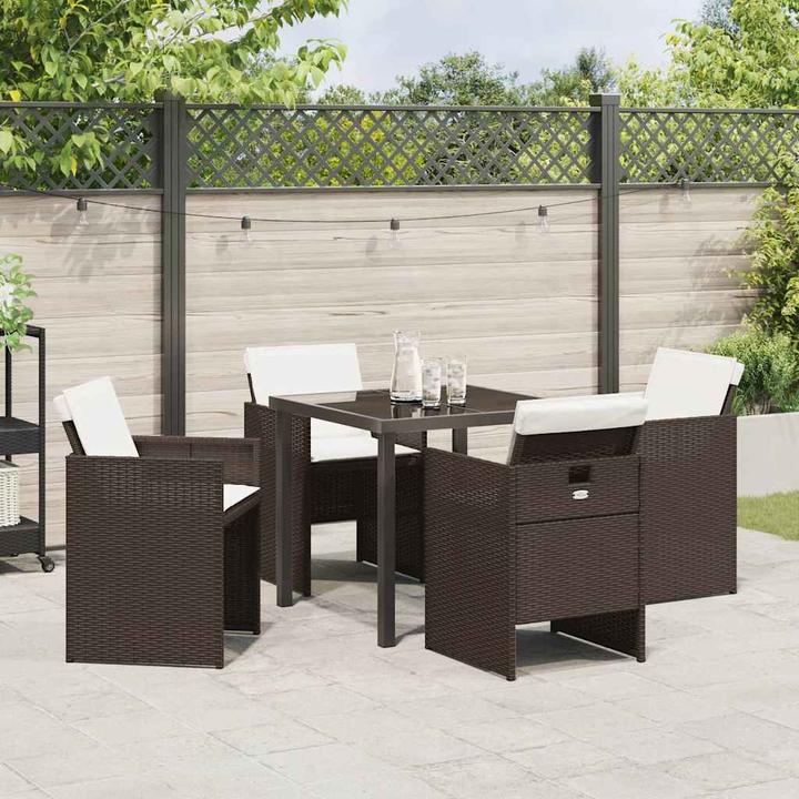 Produktbild vidaXL Garten Essgruppe (80 x 80 x 73 cm)