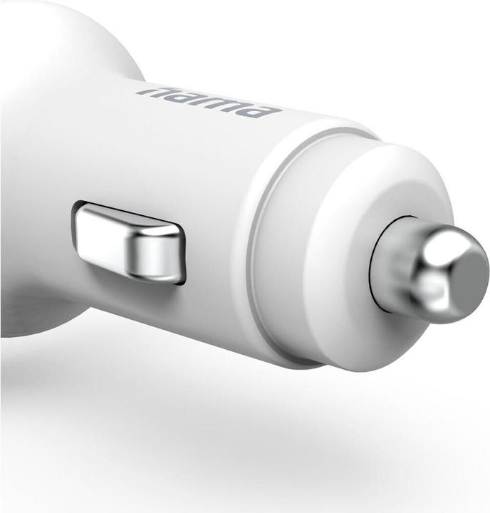 Produktbild Hama Kfz-Ladeset, Lightning, Power Delivery (PD), 20 Watt, Weiss