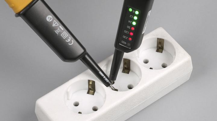 Actual product image Pancontrol Measuring device set, multi-sensor measuring device PAN 185 + voltage tester PAN Volttester 400FI