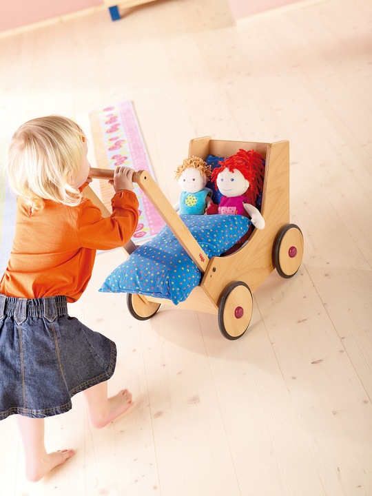 Produktbild Haba Puppenwagen Natur