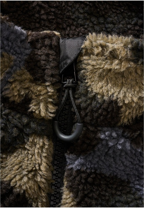 Produktbild Brandit Teddyfleece Weste Grösse S Farbe Dunkles Tarnmuster (S)