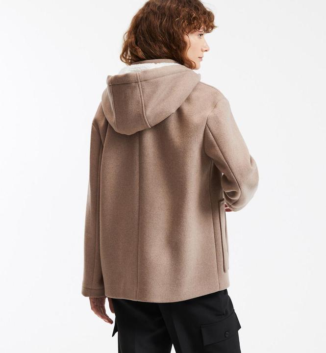 Produktbild La Redoute Collections Halblange Winterjacke im Dufflecoat-Stil (42)