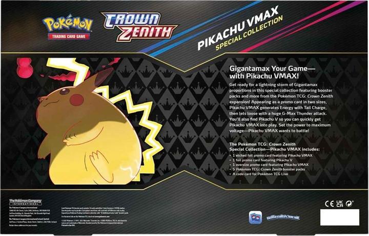 Image du produit Pokémon Pikachu VMAX Box (Anglais)