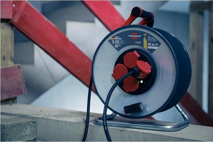 Produktbild Brennenstuhl Professional SteelCore Kabeltrommel SC 4100 IP44 (40 m, 1.50 mm²)