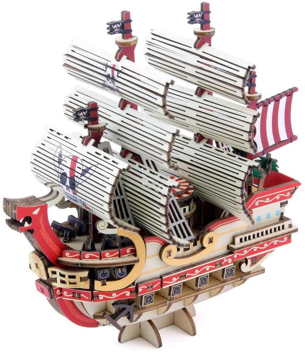 Produktbild Kito Art One Piece - Red Force der Rothaar-Piratenbande - Holzmodell