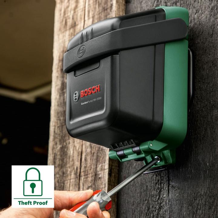Image du produit Bosch Home & Garden GardenPump 18V-2000 (Pompe à baril de pluie)