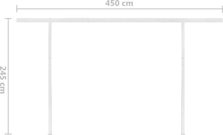 Actual product image vidaXL Tadi (4.50 m)