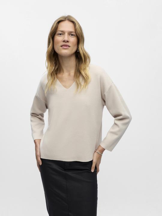 Image du produit Object Pull en tricot col V (M)