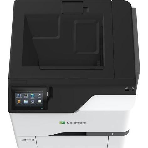 Lexmark CS730de A4 Color Laser Printer 40ppm (Laser, Farbe), Drucker, Weiss, Schwarz