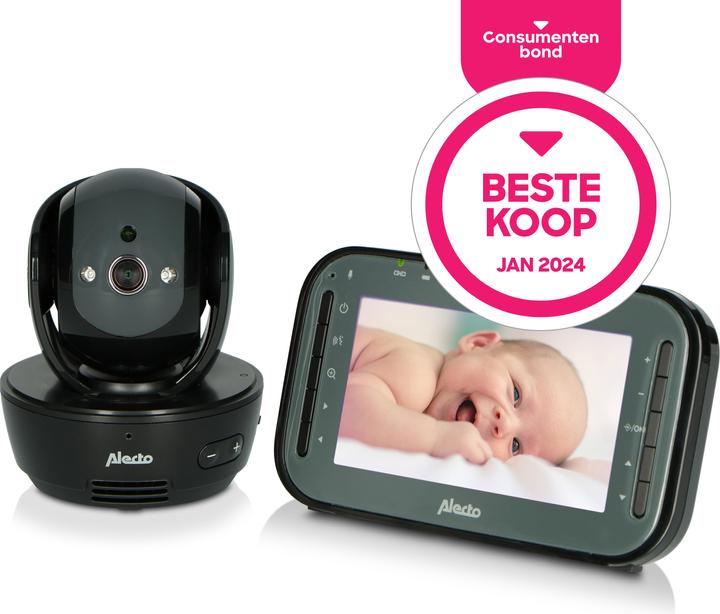 Produktbild Alecto DVM200MBK (Babyphone mit Kamera, 300 m)